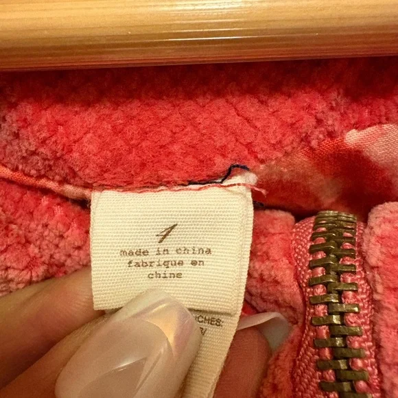 Idra Coral Corduroy Toggle Coat Size 4 – Faux Pockets - Picture 3 of 16